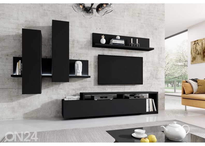 Seinähylly musta kuvasuurennos