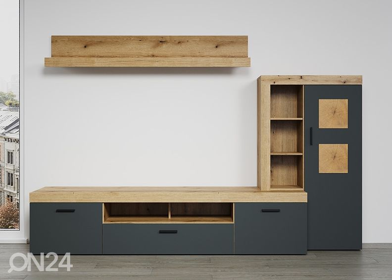 Seinähylly Tyler 180 cm kuvasuurennos