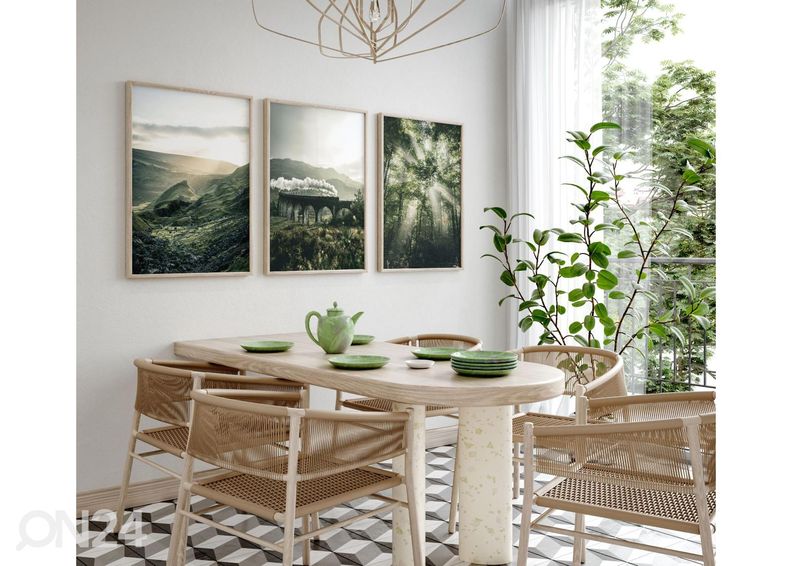 Seinäjuliste Glenfinnan III 21x30 cm kuvasuurennos