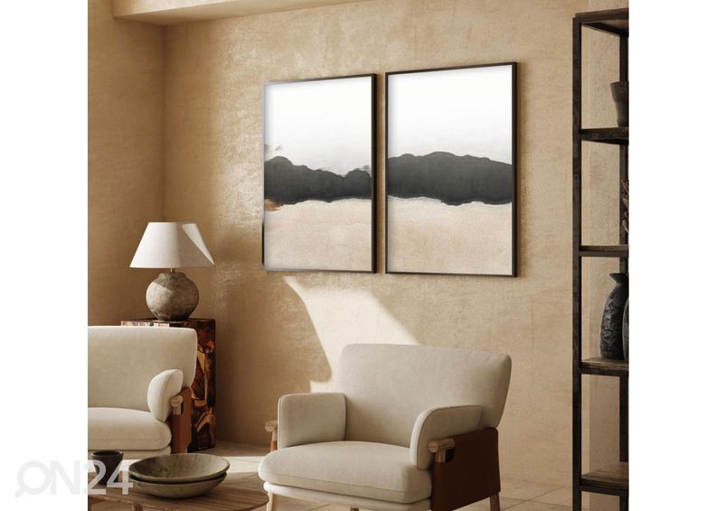 Seinäjuliste Kerrokset I 21x30 cm kuvasuurennos