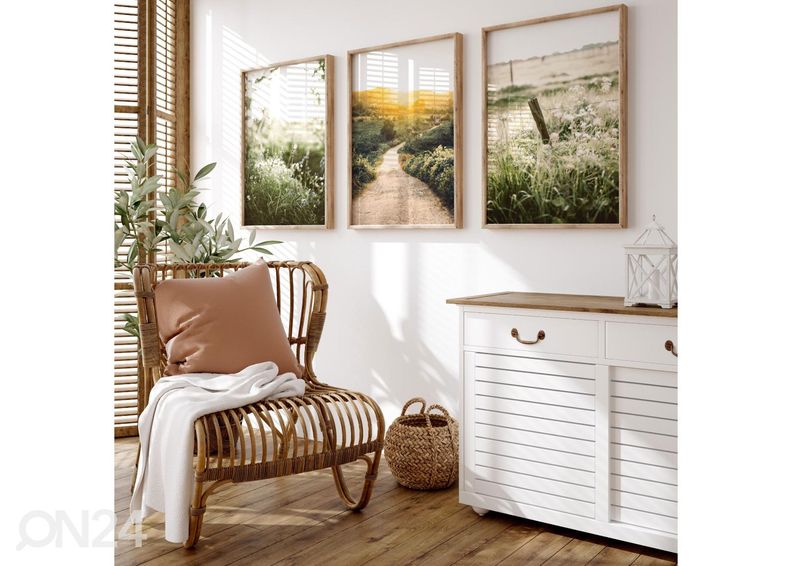 Seinäjuliste Metsäpolku II 21x30 cm kuvasuurennos