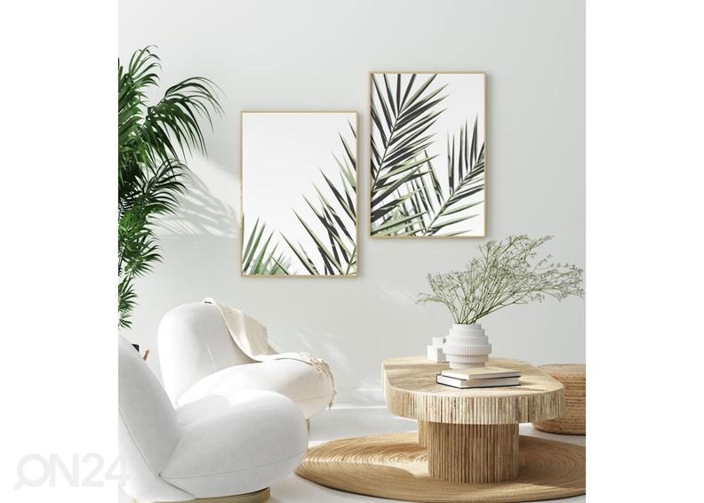 Seinäjuliste Palmunlehti I 21x30 cm kuvasuurennos