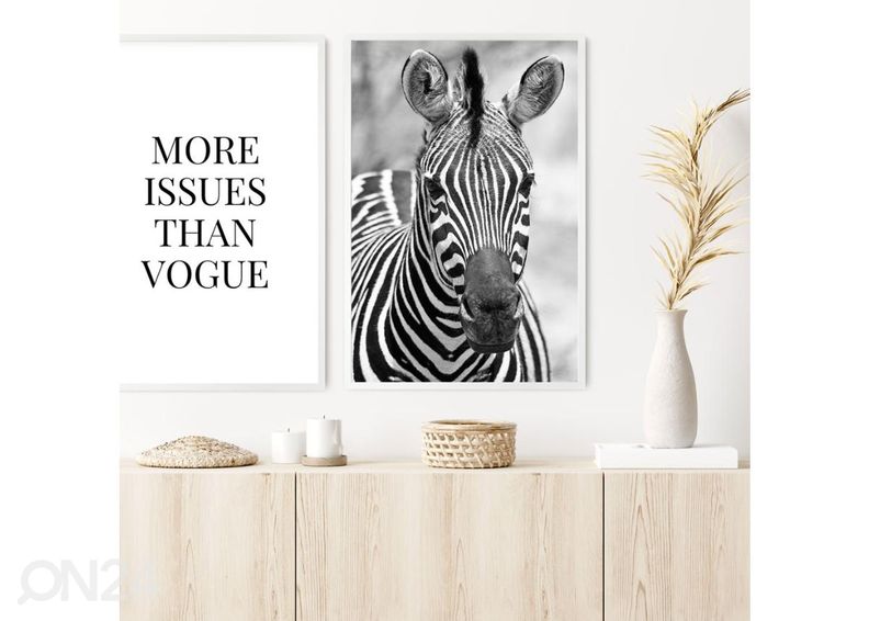 Seinäjuliste Vogue 40x50 cm kuvasuurennos