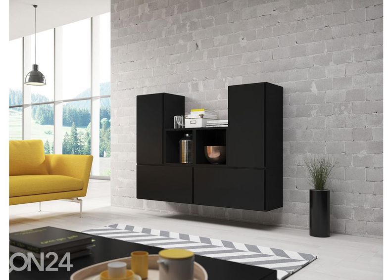 Seinäkaapit ja hyllyt kuvasuurennos