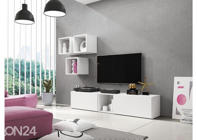 Seinäkaapit ja hyllyt kuvasuurennos