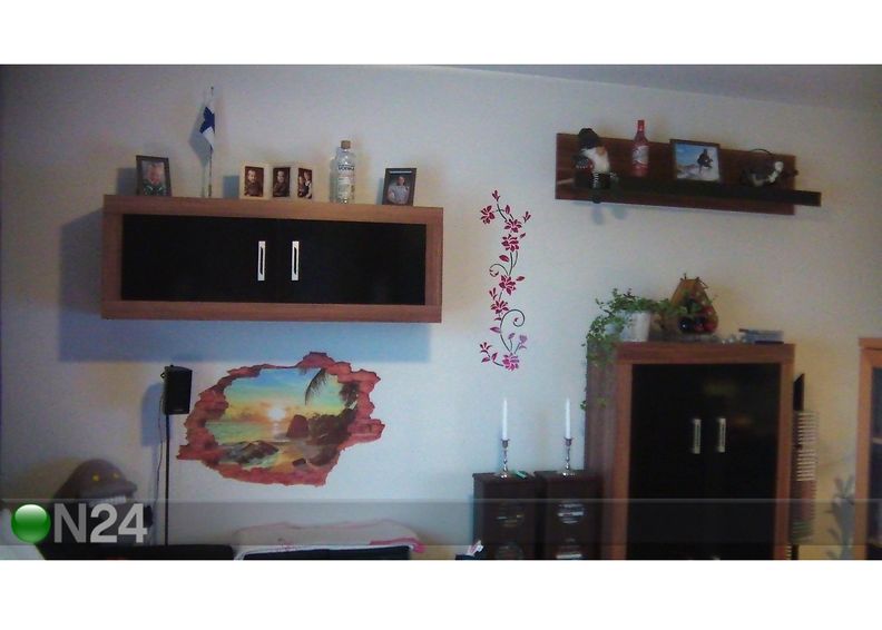 Seinäkaappi kuvasuurennos