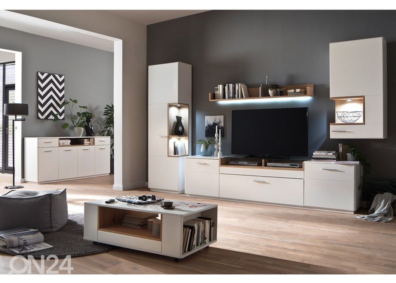 Seinäkaappi Cesina kuvasuurennos