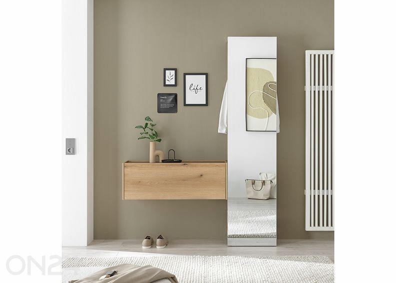 Seinäkaappi City kuvasuurennos