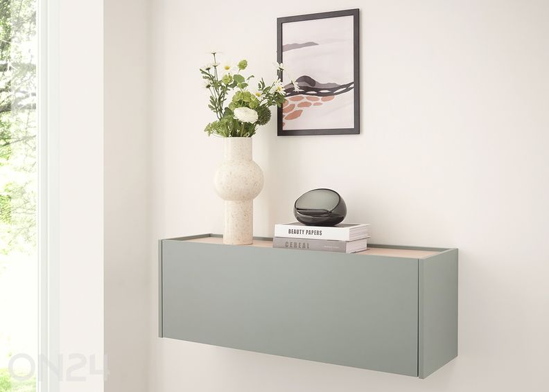 Seinäkaappi City kuvasuurennos