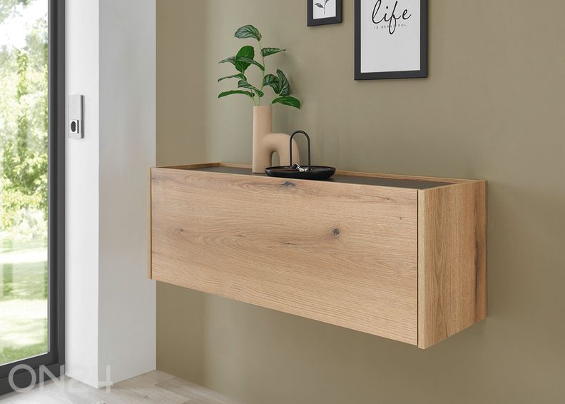 Seinäkaappi City kuvasuurennos