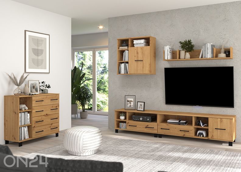 Seinäkaappi Cool 80 cm kuvasuurennos mitat