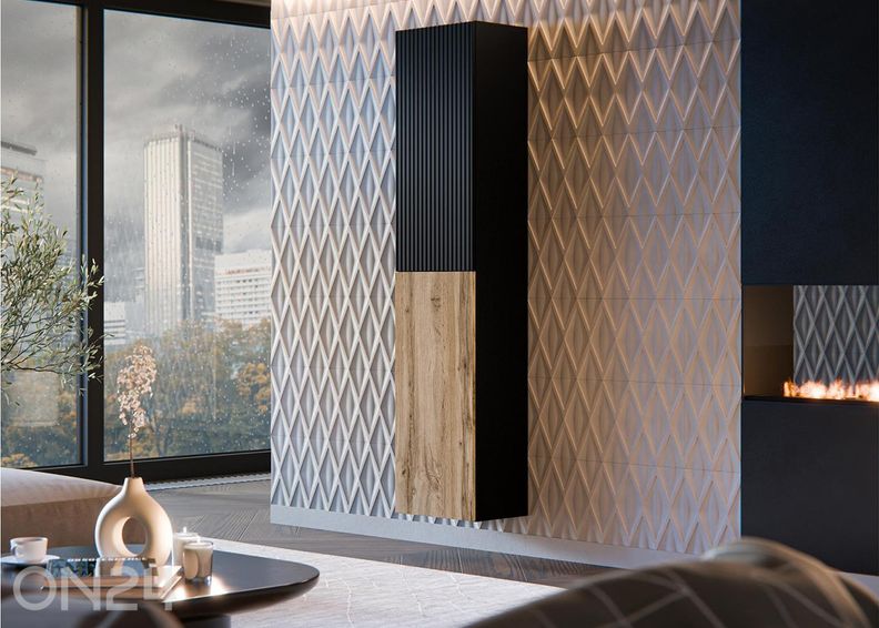 Seinäkaappi Karl kuvasuurennos