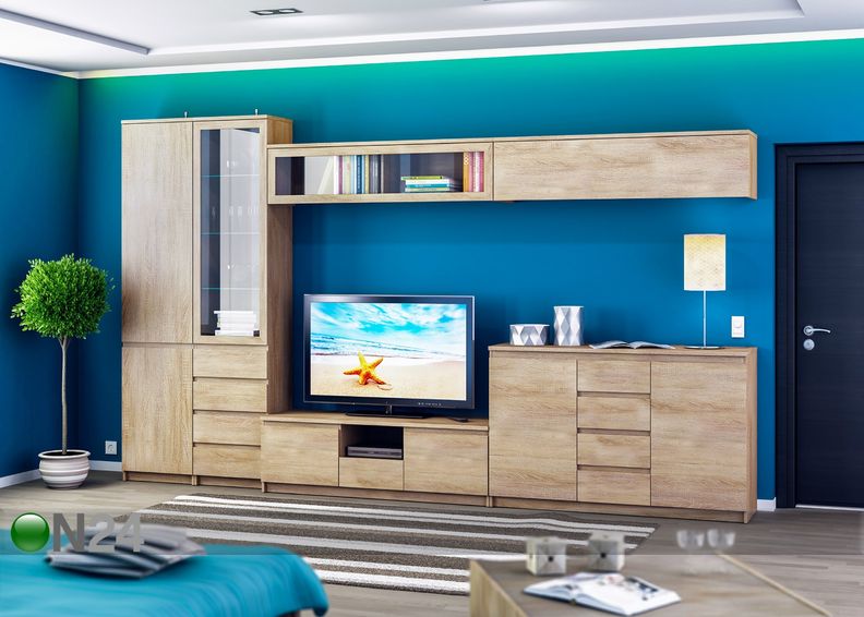 Seinäkaappi Vesta kuvasuurennos