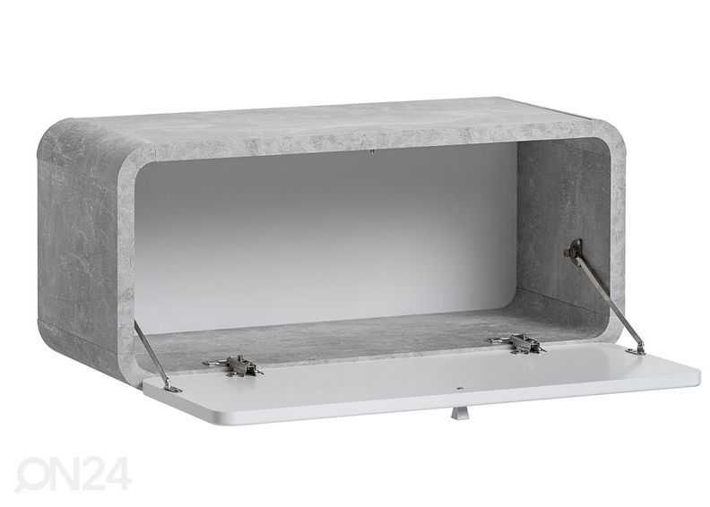 Seinäkaappi Wally, betoniharmaa kuvasuurennos