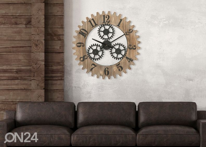 Seinäkello kuvasuurennos