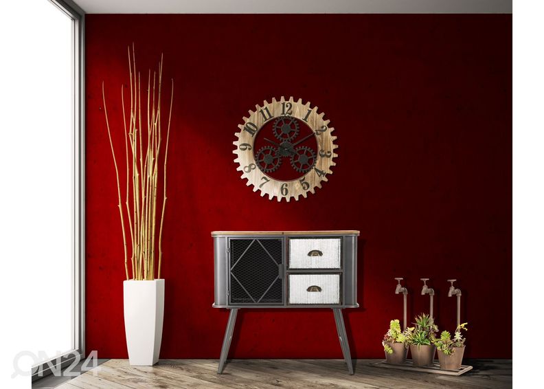 Seinäkello kuvasuurennos