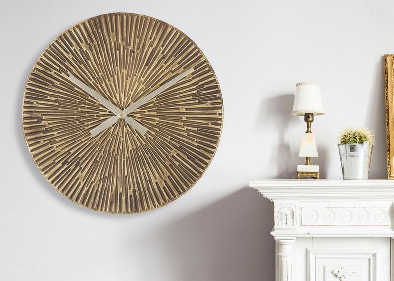 Seinäkello kuvasuurennos