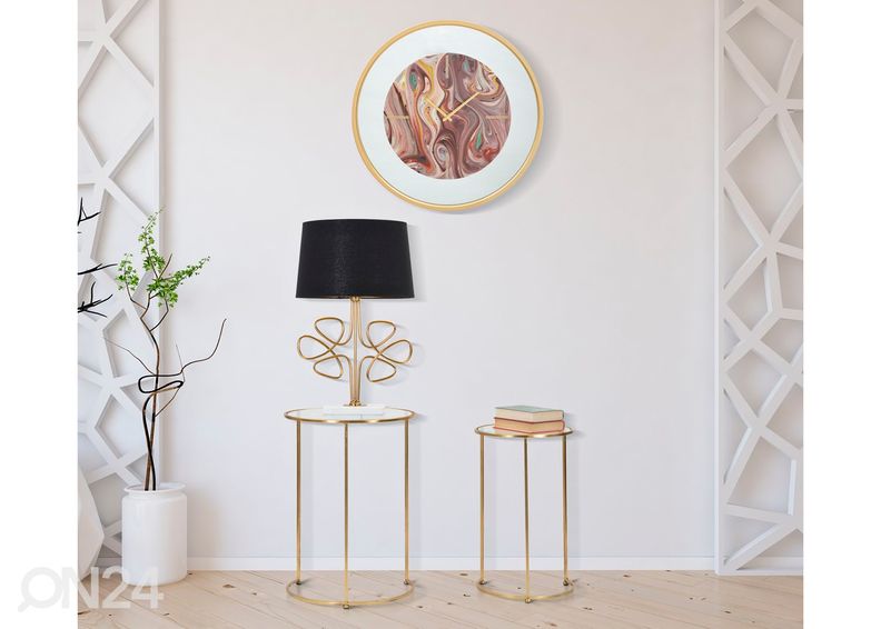 Seinäkello 60 cm kuvasuurennos