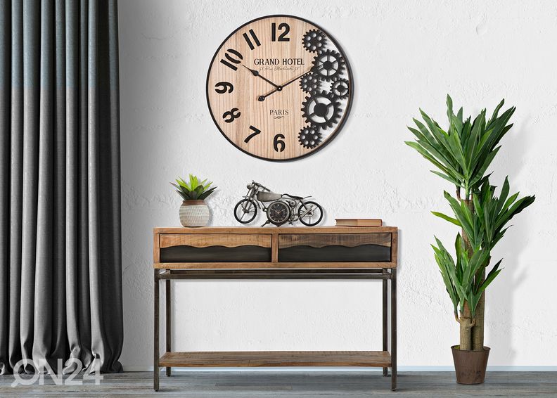 Seinäkello Grand 60 cm kuvasuurennos