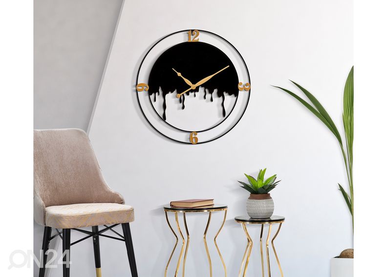 Seinäkello Splash 66 cm kuvasuurennos