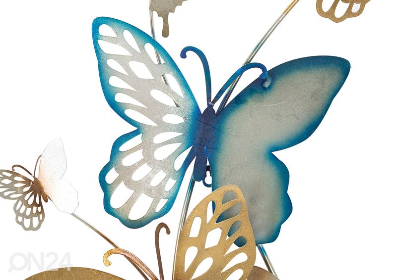 Seinäkoriste Butterflies 59,5x111,5 cm kuvasuurennos