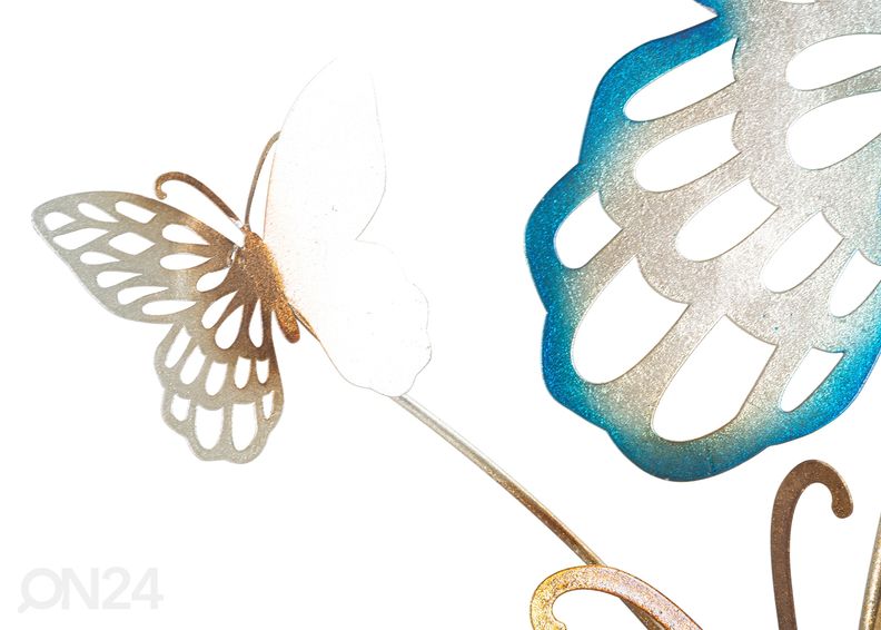 Seinäkoriste Butterflies 59,5x111,5 cm kuvasuurennos