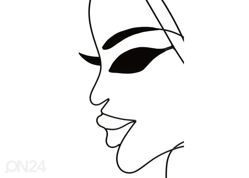 Seinäkoristeet Tribal Woman 2 kpl 70x100 cm kuvasuurennos