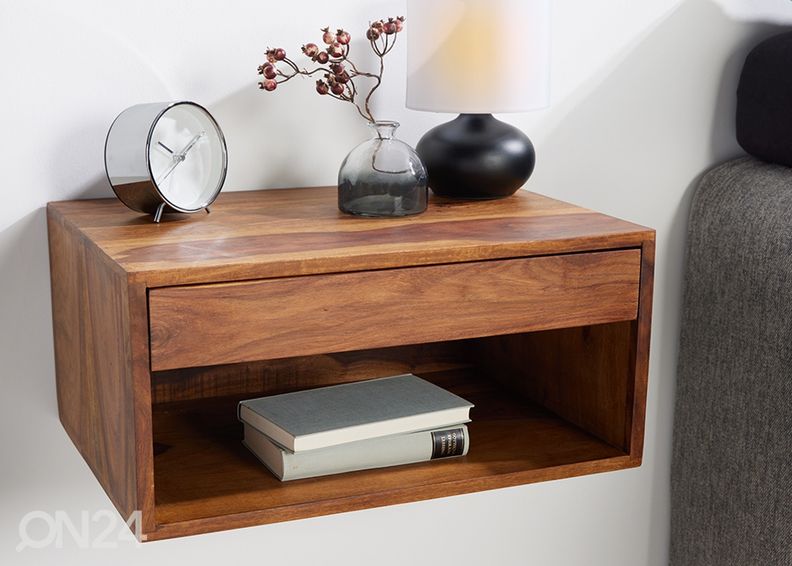 Seinälle kiinnitettävä yöpöytä Amazonas kuvasuurennos