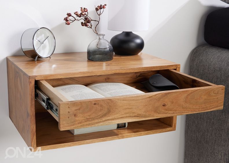 Seinälle kiinnitettävä yöpöytä Amazonas kuvasuurennos