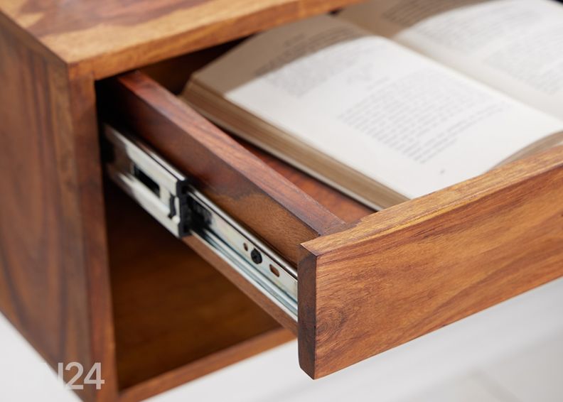 Seinälle kiinnitettävä yöpöytä Amazonas kuvasuurennos