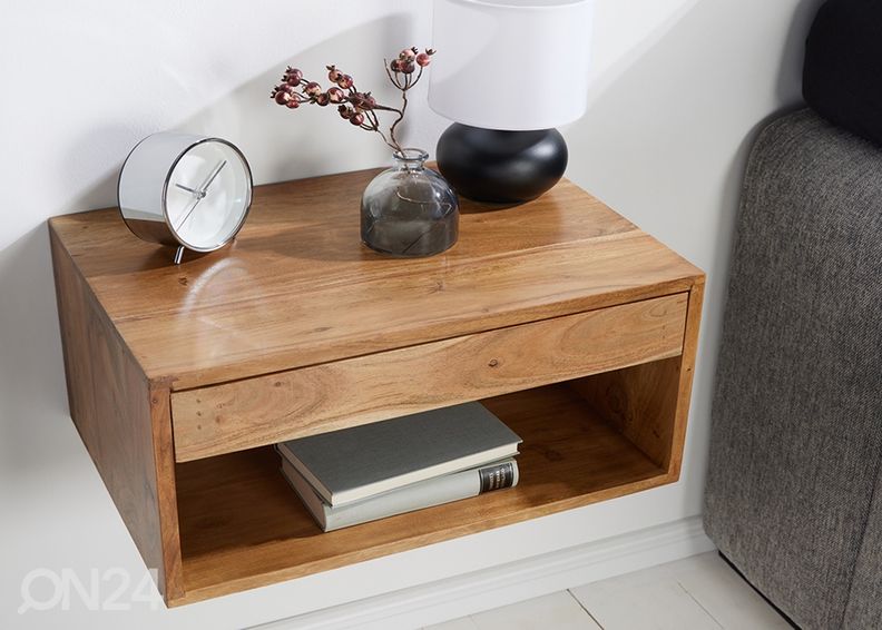 Seinälle kiinnitettävä yöpöytä Amazonas kuvasuurennos