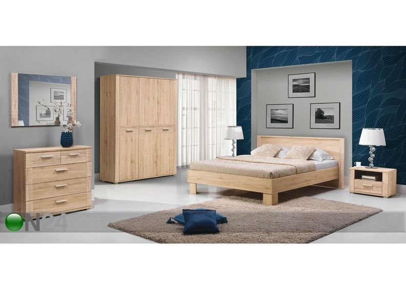 Seinälle ripustettava peili kuvasuurennos