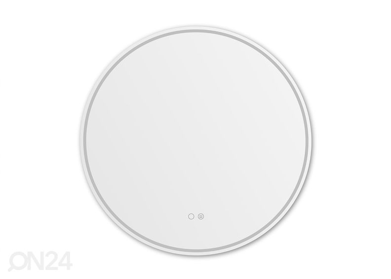 Seinäpeili Ø 60 cm LED kuvasuurennos