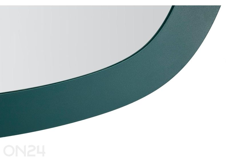 Seinäpeili 71x48 cm, sinivihreä kuvasuurennos