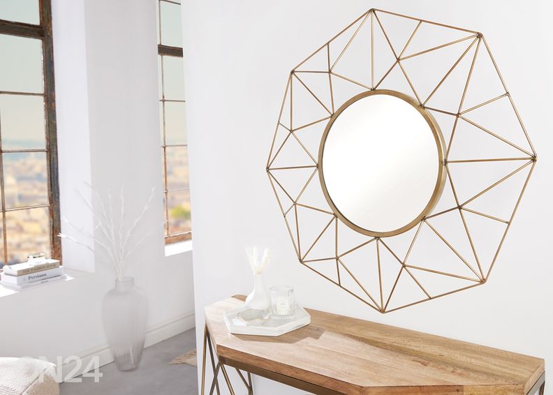 Seinäpeili Diamond 91x91 cm kuvasuurennos