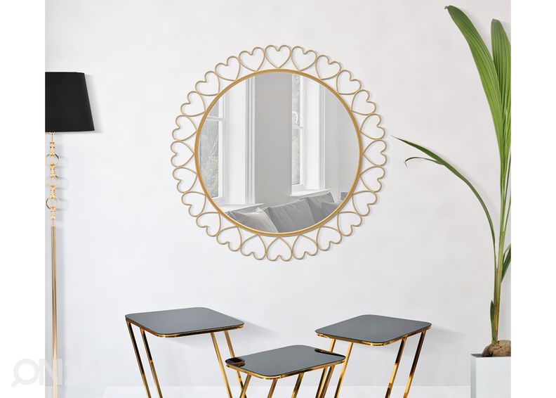 Seinäpeili Hearts 80 cm kuvasuurennos