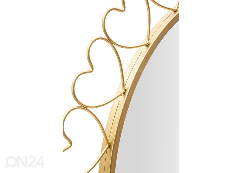 Seinäpeili Hearts 80 cm kuvasuurennos