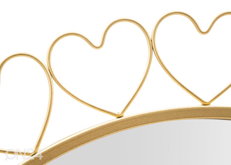 Seinäpeili Hearts 80 cm kuvasuurennos