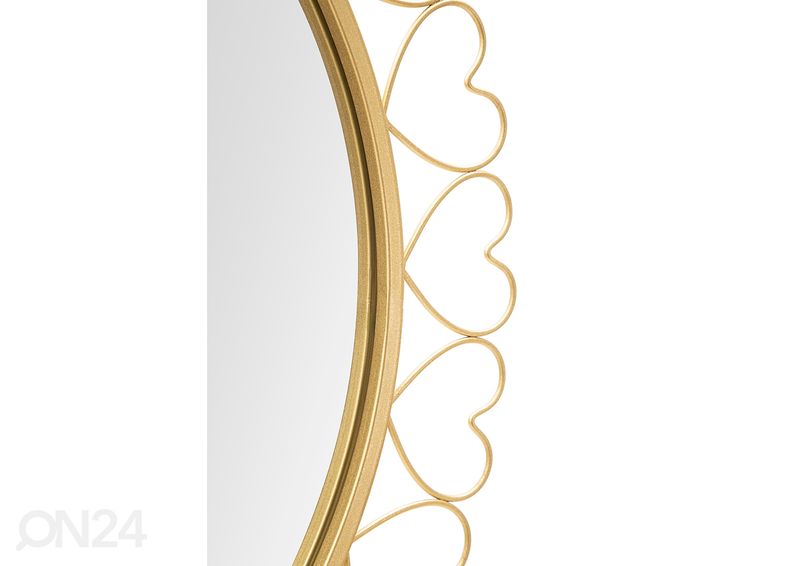 Seinäpeili Hearts 80 cm kuvasuurennos