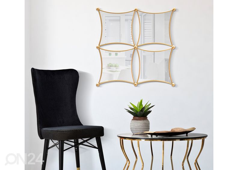 Seinäpeili Jalo 68x68 cm kuvasuurennos