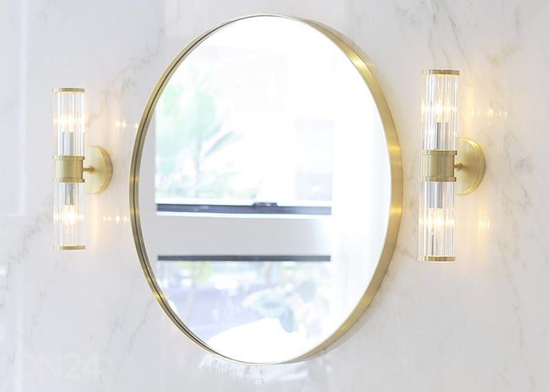 Seinäpeili, kullanvärinen Ø 60 cm kuvasuurennos