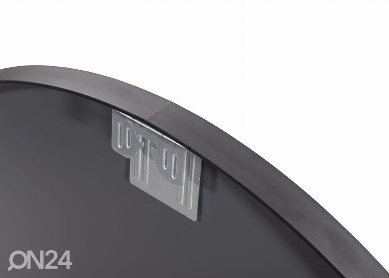 Seinäpeili, musta Ø 60 cm kuvasuurennos