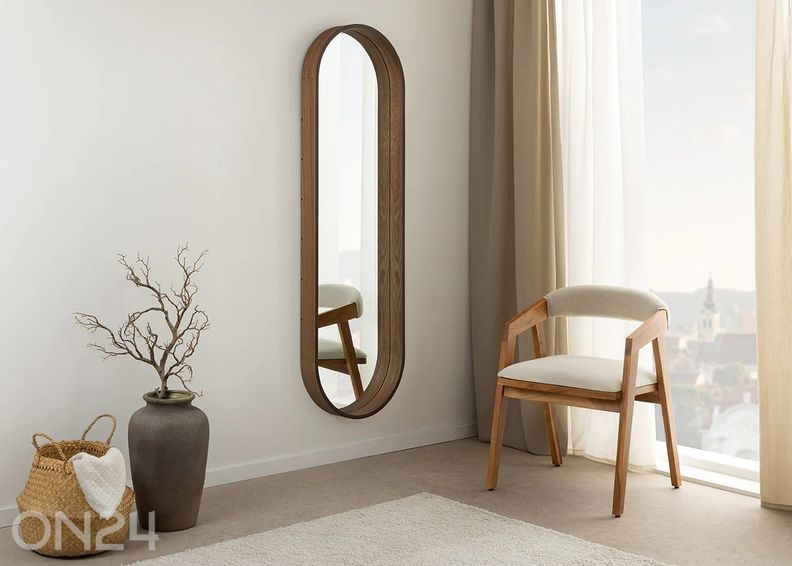 Seinäpeili Portrait kuvasuurennos