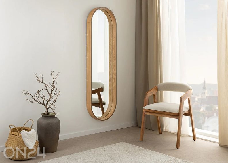 Seinäpeili Portrait kuvasuurennos