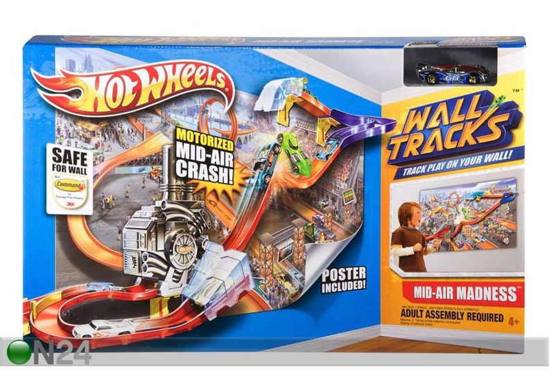 Seinärata HOT WHEELS MID-AIR MADNESS kuvasuurennos