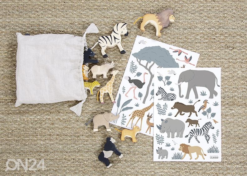 Seinätarra A3, Eläimet kuvasuurennos