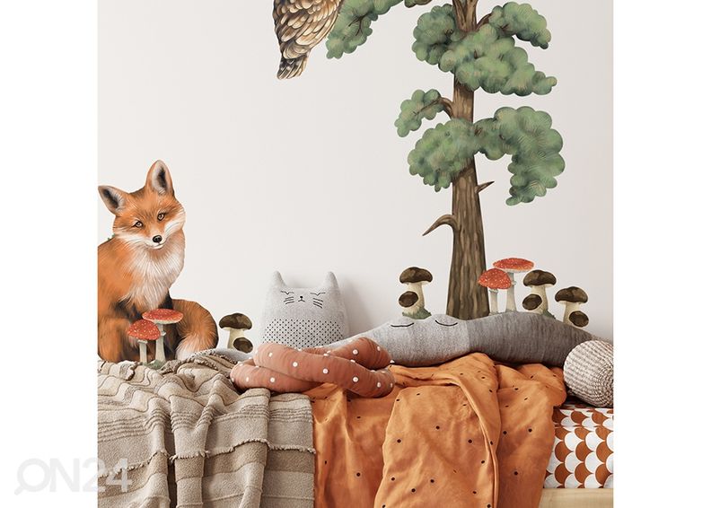Seinätarra Forest animals 1 kuvasuurennos