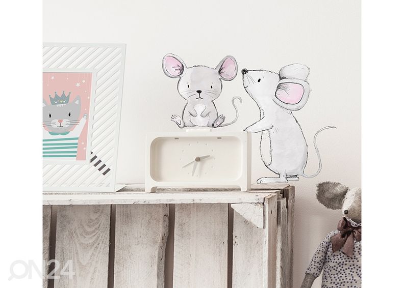 Seinätarra Hiiret kuvasuurennos