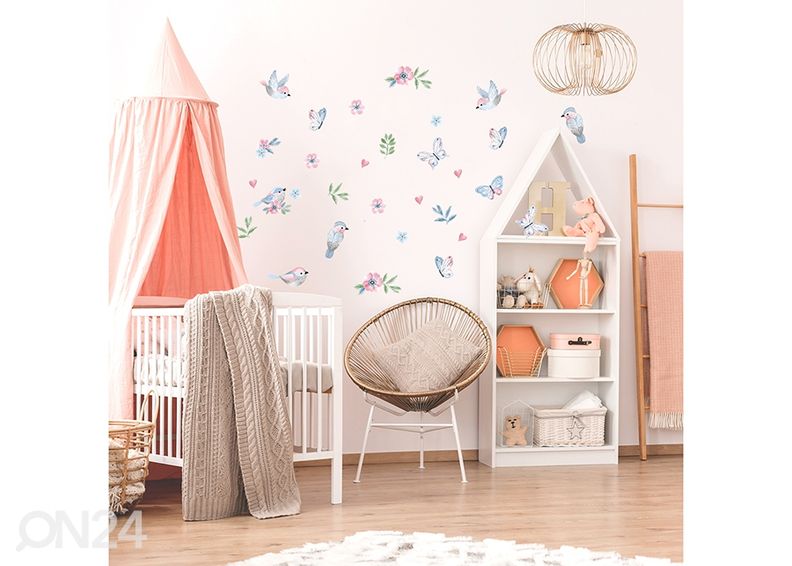 Seinätarra Linnut kuvasuurennos