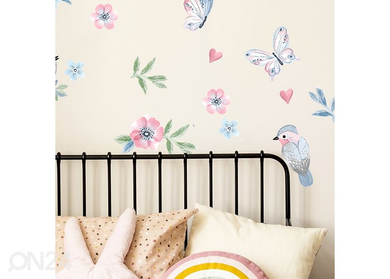 Seinätarra Linnut kuvasuurennos